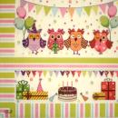 022 Owls - 3-ply - Paw